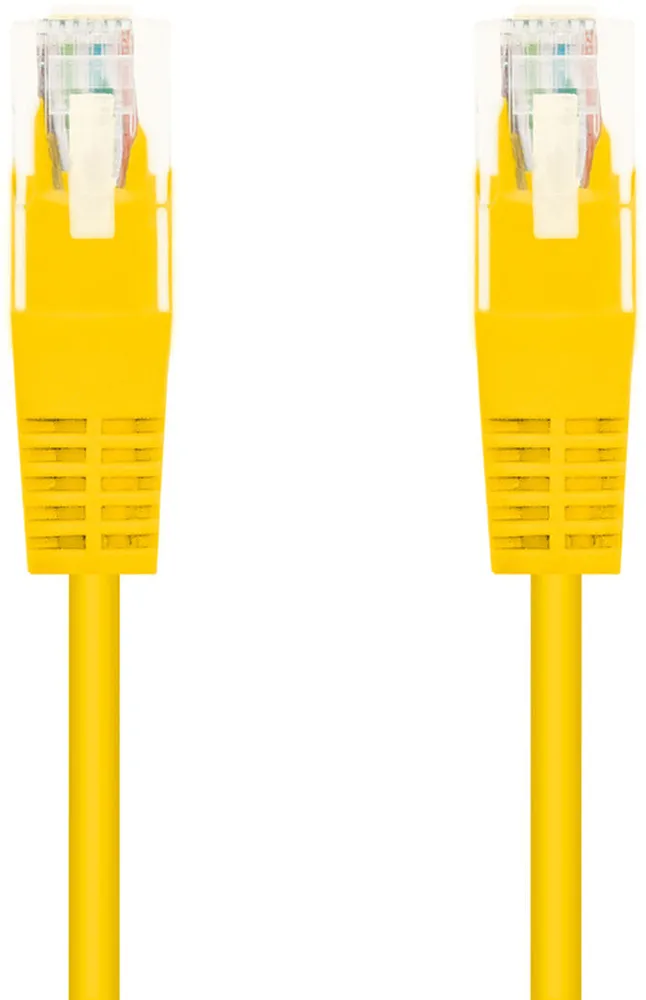 Cabo de Rede Nanocable RJ45 CAT.6 UTP AWG24 2 M Amarelo