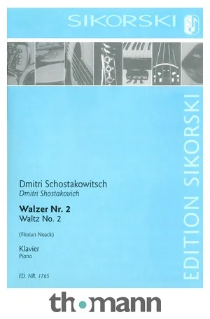 Sikorski Musikverlage Schostakowitsch Walzer 2 Piano