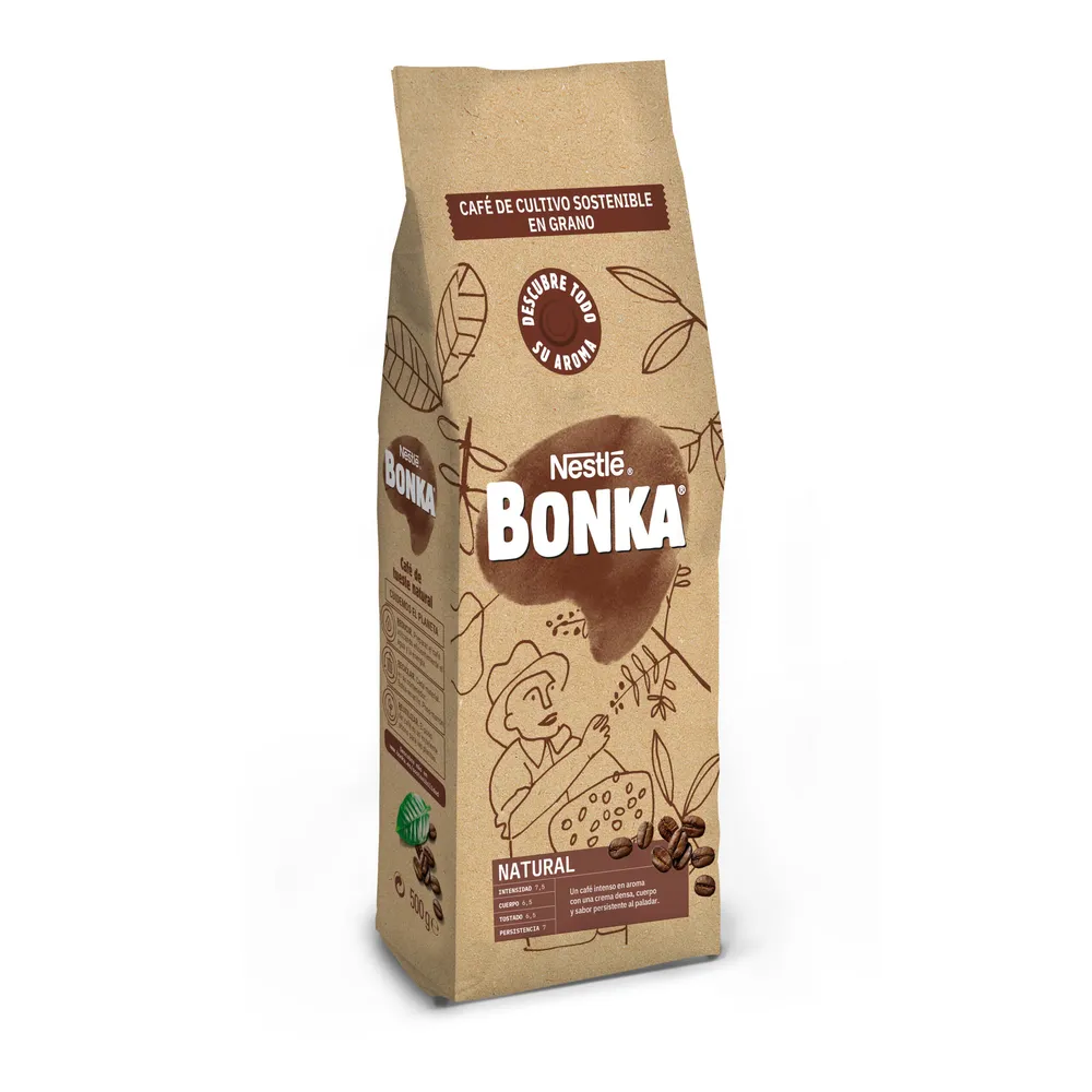 Grãos De Café Bonka 12489818, 500Gr Natural