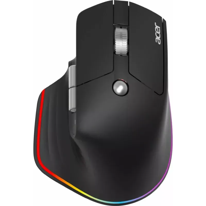 Rato Wireless Acer Easy Fit – 4000 DPI / 6 Botões / RF 2,4GHz + Bluetooth / Recarregável USB-C