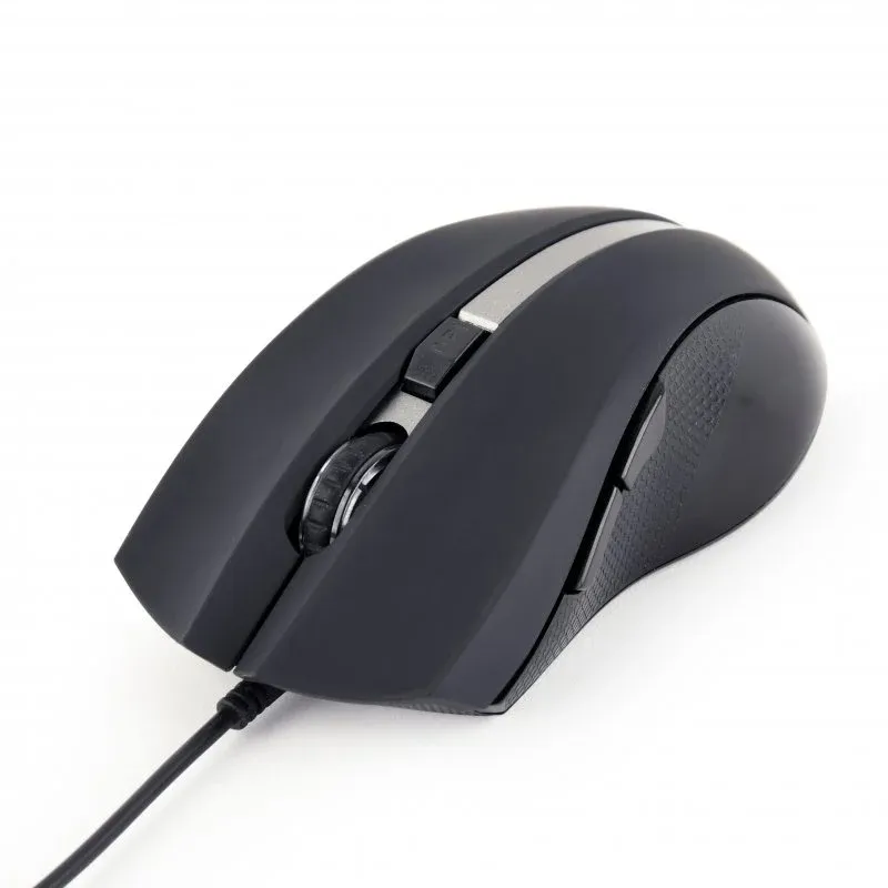 Gembird MUS-GU-02 Rato Laser Ambidestro 2400DPI Preto