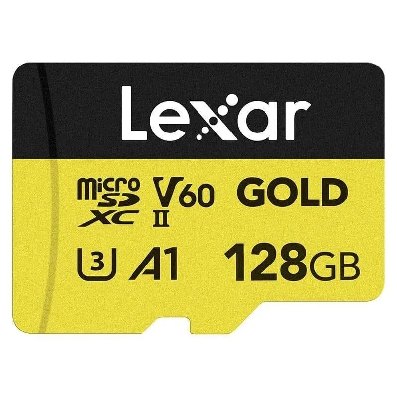 Lexar Professional GOLD microSD 128GB UHS-II V60 A1 280MB/s