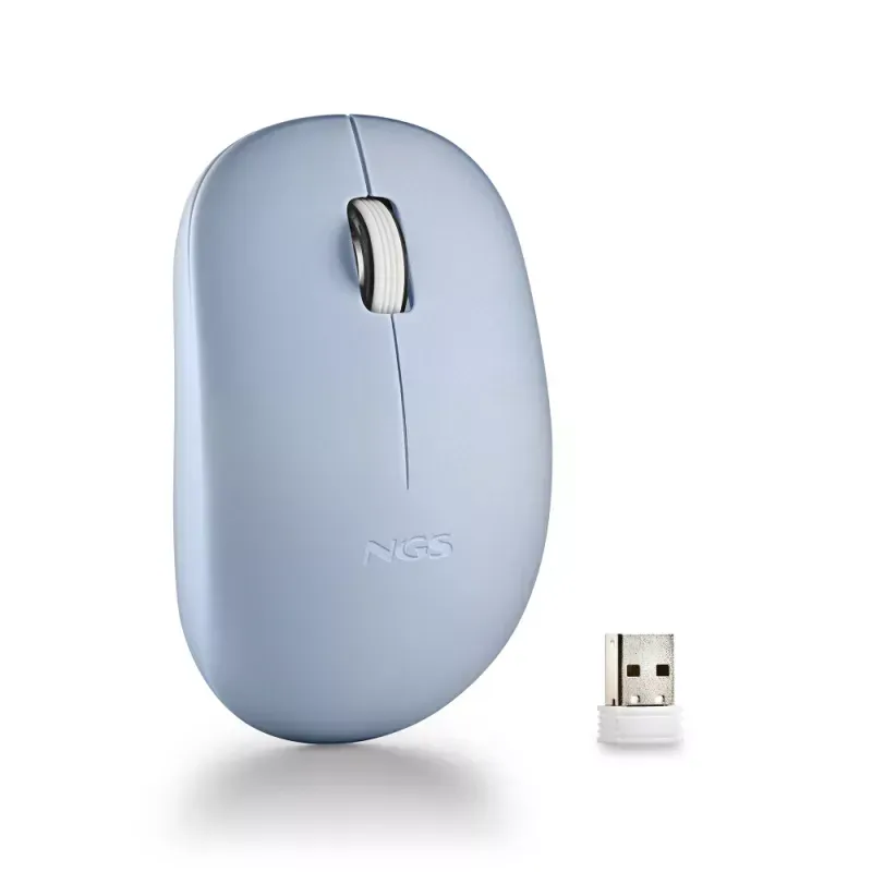 Rato S/ Fios Fog Pro Blue Usb 1000Dpi