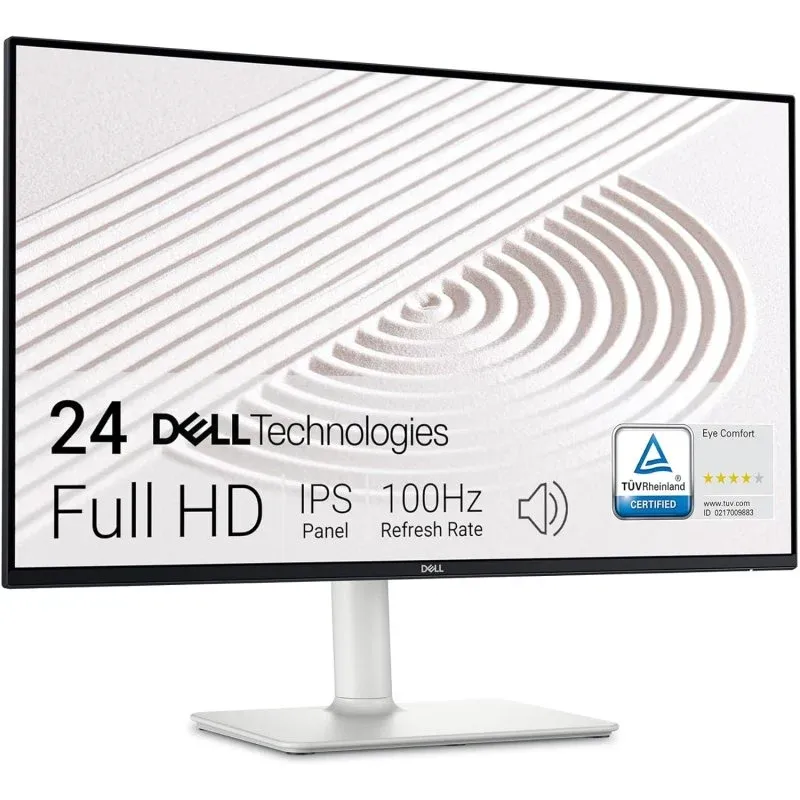 Monitor Dell S2425HS 23.8" LED IPS FullHD 100Hz com Altifalantes e Altura Ajustável