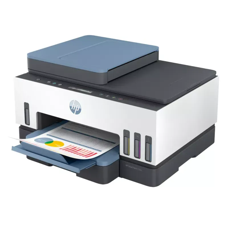 HP SmartTank 7308 All-in-One Color Inkjet A4 13ppm 35 sheets Print Scan Copy USB Wi-Fi Direct Ethernet