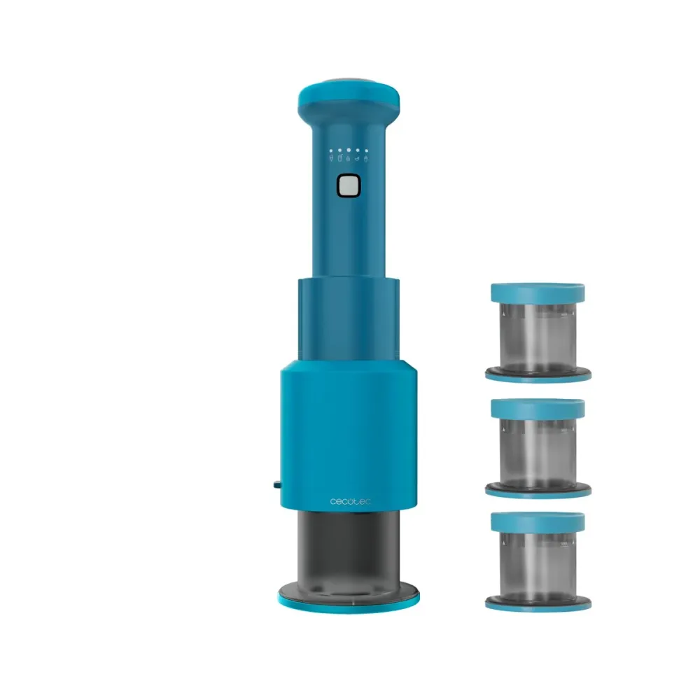 Máquina de Gelados Portátil Cecotec Gelatec EasyMove Azul