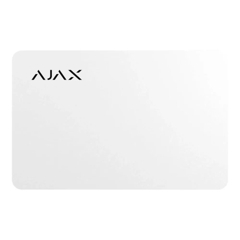 Cartão de Acesso S/Contacto Ajax Pass Branco - AJ-PASS-W
