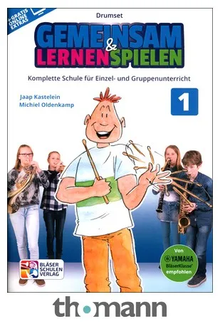 Bläser-Schulen-Verlag Gemeinsam Lernen 1 Drumset