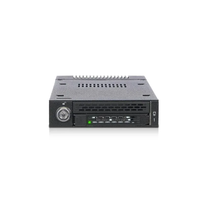 Caja PC Icy Dock MB833M2K-B M.2 Metal Preto com Trava e LED Atividade