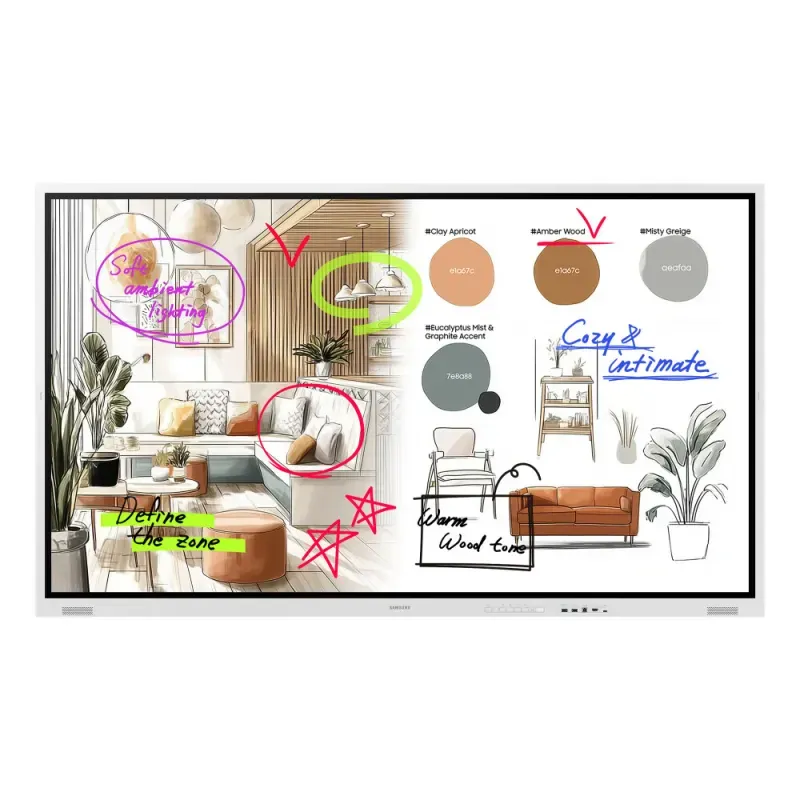 SAMSUNG FLIP PRO 75" INTERACTIVO DIGITAL WM75FX NEW