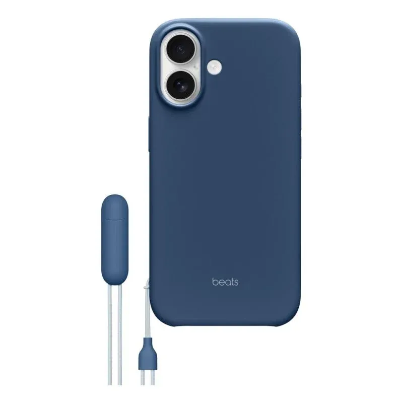 Funda para telemóvel Apple Beats Kickstand Case Rigida Policarbonato Azul MagSafe suporte para iPhone 17
