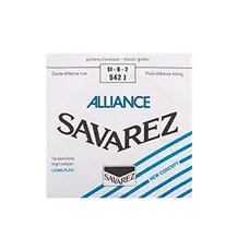 Corda Individual Guitarra Clássica Savarez Alliance 542J Carbono 2ª B Si Tensão Forte