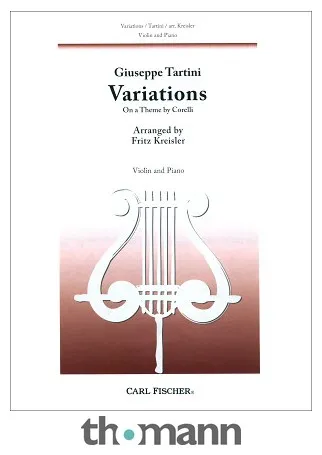 Carl Fischer Tartini Variations Corelli