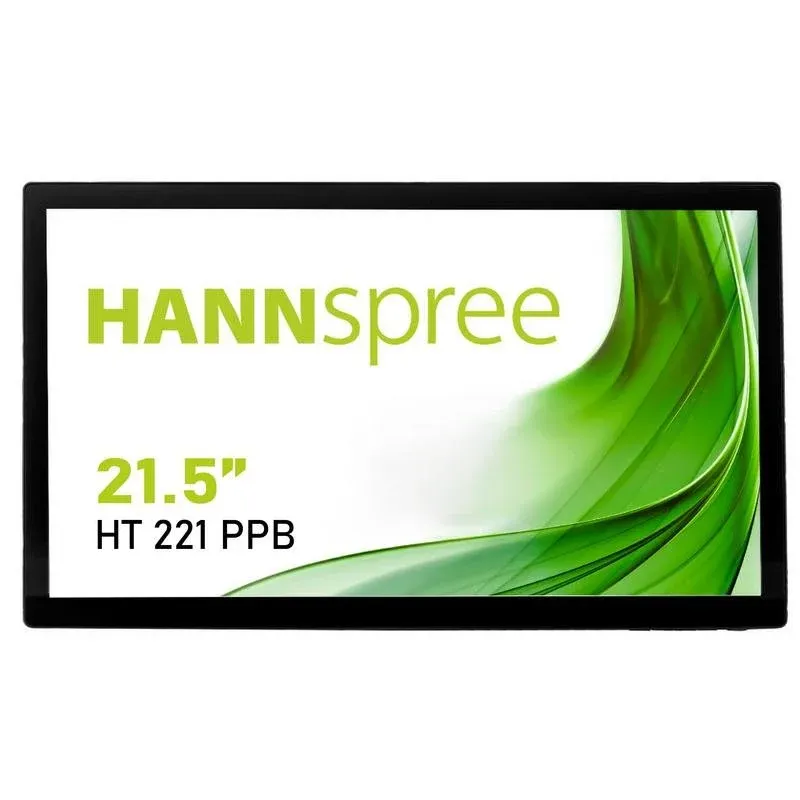 Monitor Hannspree HT 221 PPB 21,5" FullHD 60Hz VA Tátil Altifalantes VESA 4ms