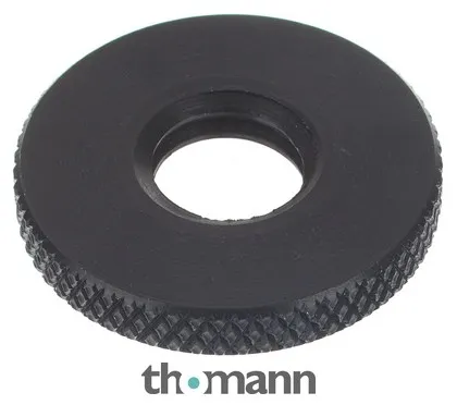 K&M Thumbwheel Alu BK