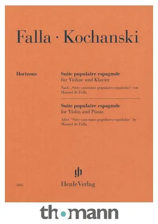 Henle Verlag Falla / Kochanski Suite