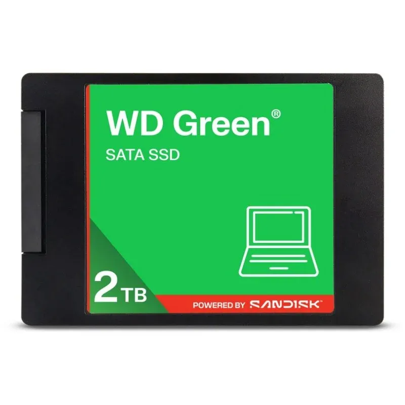 Disco Rígido Disco Duro Sandisk WD Green 2TB SSD 2.5" 545MB/s 3D NAND