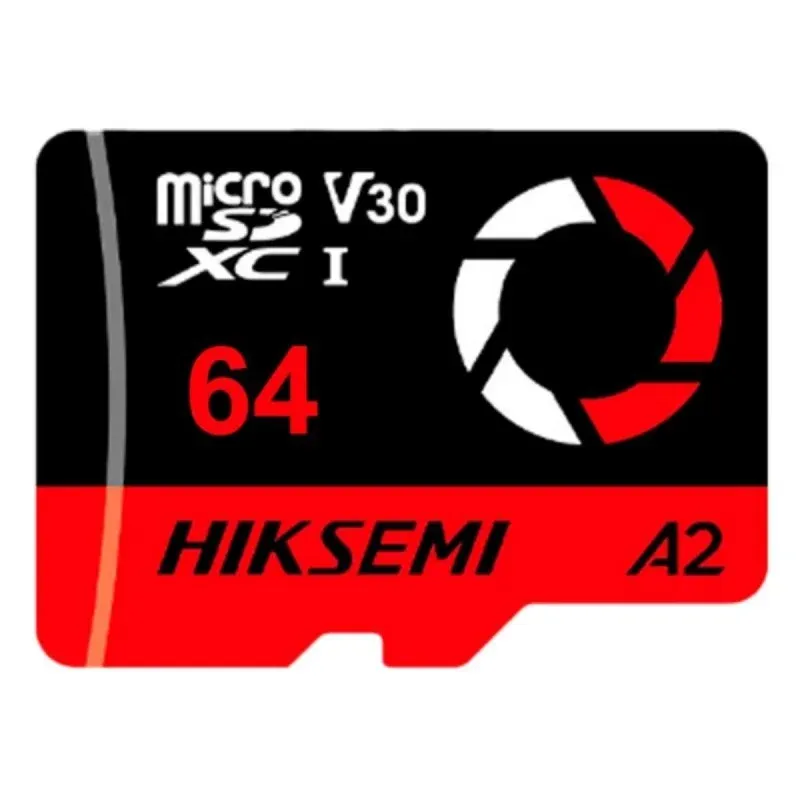 Hikvision Capture Cartão MicroSDXC 64GB P10 U3 180MB/s 4K TLC NAND