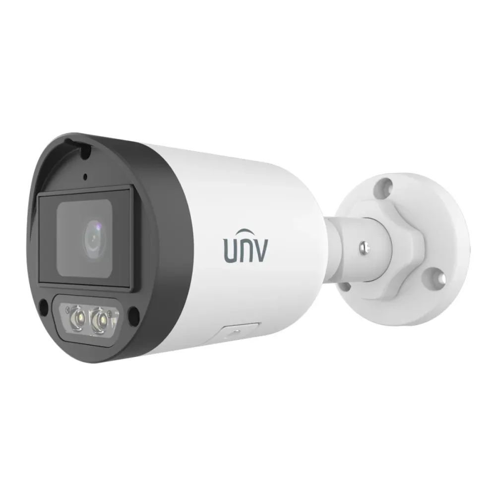 Câmara de Segurança IP Uniview Bullet PoE 4MP 2.8mm IP67 Color Hunter - UV-IPC2124LB-AF28K-DL2