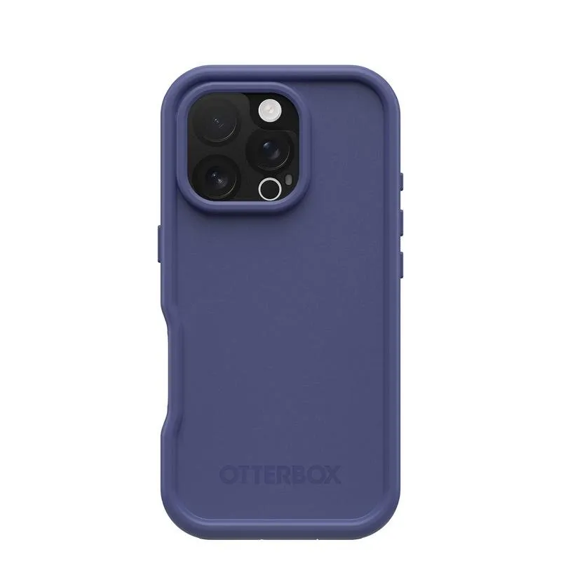 Funda para móvil OtterBox Frē Series Cover PC e TPE Preto e Roxo para iPhone 16 Pro