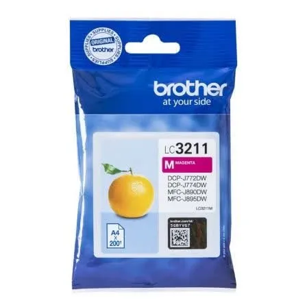 Tinteiro LC3211M Magenta Brother
