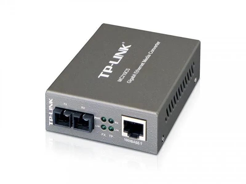 TP-LINK MC210CS Gigabit Media Converter 1000TX/1000FX SM SC 15km