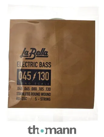 La Bella RX-S5C Bass RWSS