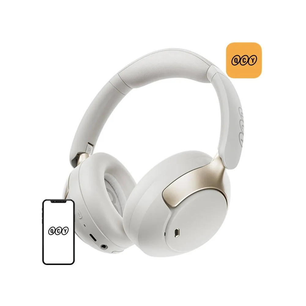 Auscultadores H3 Pro (Branco) - QCY