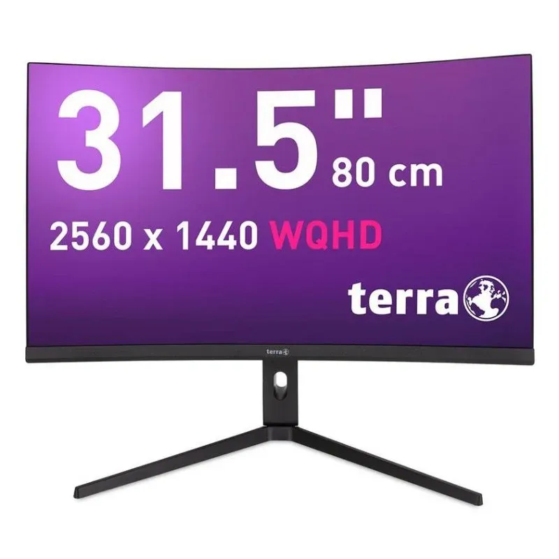 Monitor TERRA 3285W 31.5" Wide Quad HD 180Hz VA Curvo 1ms HDR