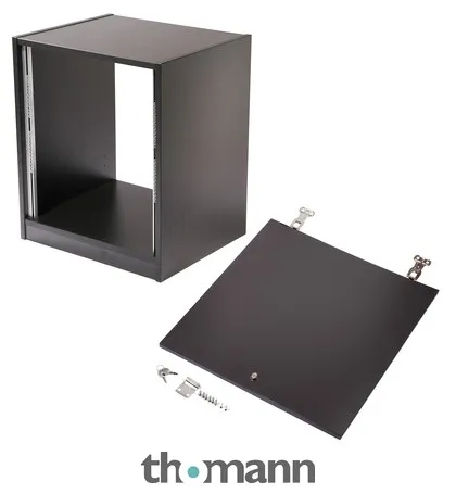 Thon Studio Rack 10U black Bundle