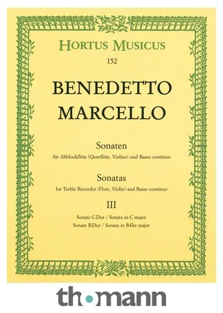 Bärenreiter Marcello Sonaten 3