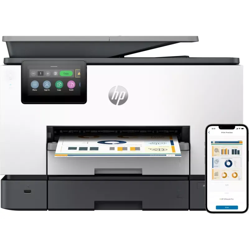 HP OFFICEJET PRO 9130B INKJET COLOR 25 PPM MULTIFUNCTIONAL CEMENT PRINTER