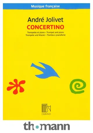 Editions Durand Jolivet Concertino Trumpet