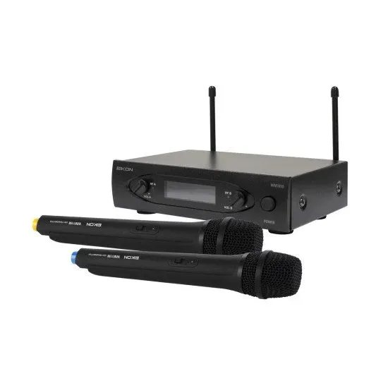 EIKON SISTEMA MICROFONE MÃO DUPLO WM101DMV2