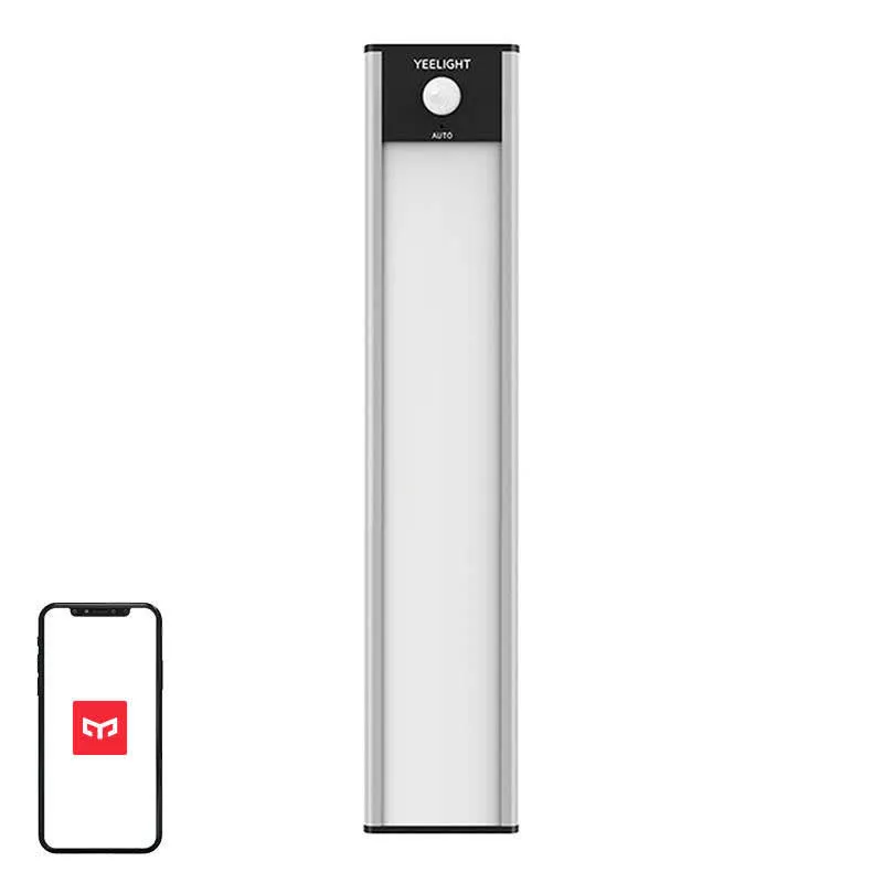 Luz Yeelight 20cm c/ Sensor de Movimento p/ Interior Armários (Prateado) - XIAOMI