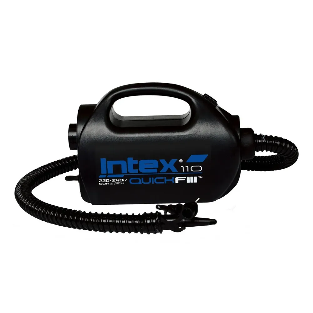 Bomba de Ar Elétrica Intex 68609 220-240V c/ Bocal de Agulha