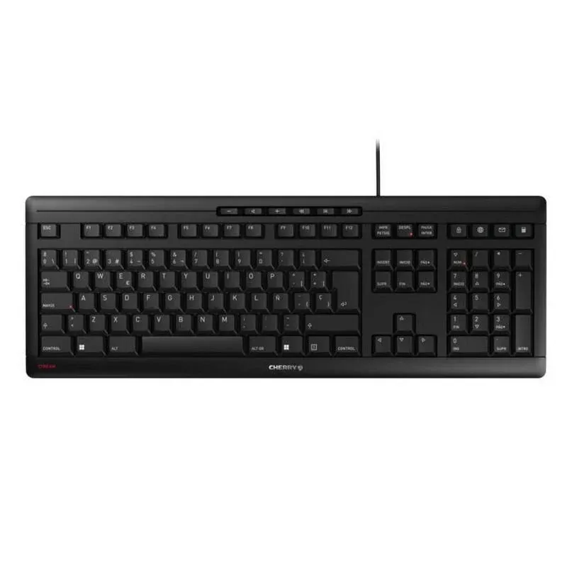 Cherry Stream Teclado USB Preto
