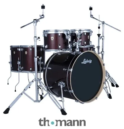 Ludwig Evolution 22" 6pc Caramel Spkl