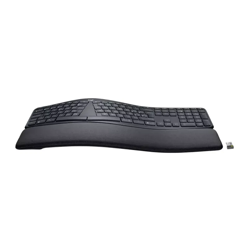 Logitech ERGO K860 Split Keyboard for Business - Teclado - sem fios - Bluetooth LE - QWERTY - Espanhol - Europa - grafite