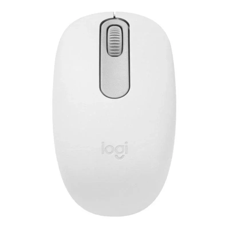 Rato Logitech M196 Bluetooth 1000 DPI Branco Ambidestro Plástico Reciclado