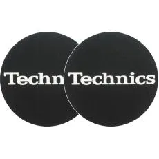 Xaccess Slipmats Technics Logo White