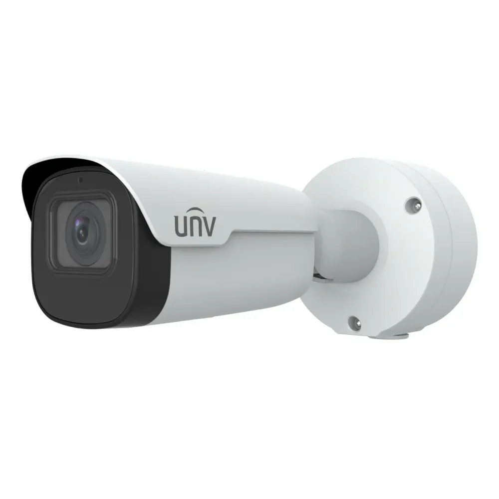 Câmara de Segurança IP Uniview Prime Bullet PoE 8MP 2.8-12mm IP67 LightHunter Branca