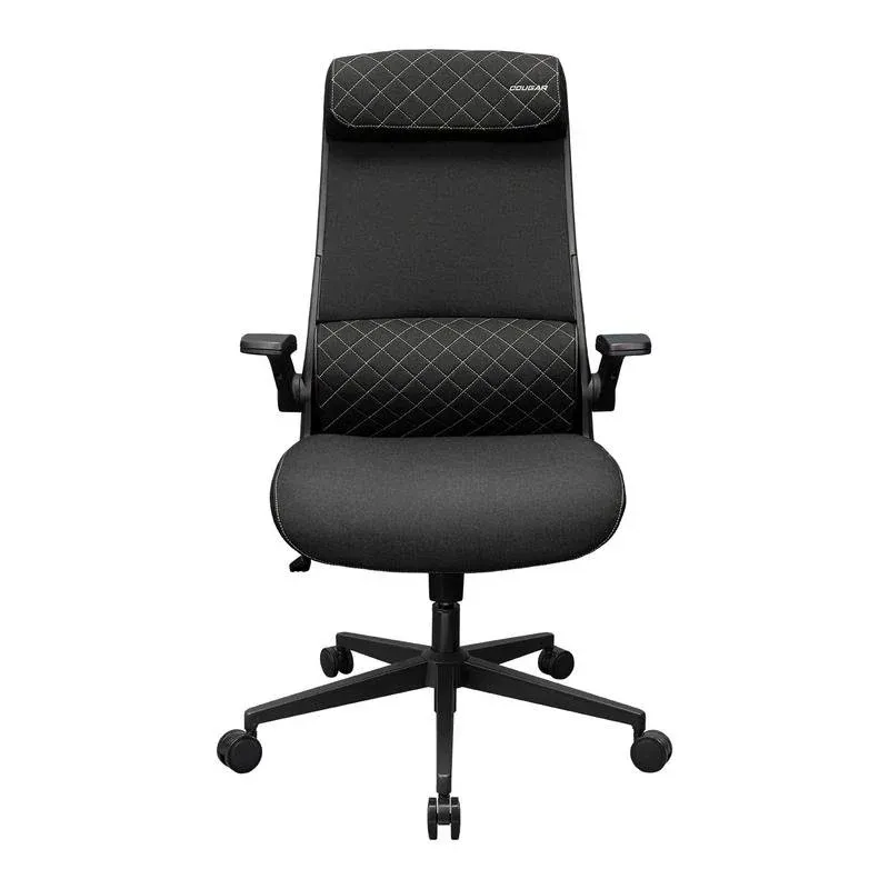 Cadeira de escritório Cougar CGR-STD-BLB Tejo preta, tecido, ergonómica