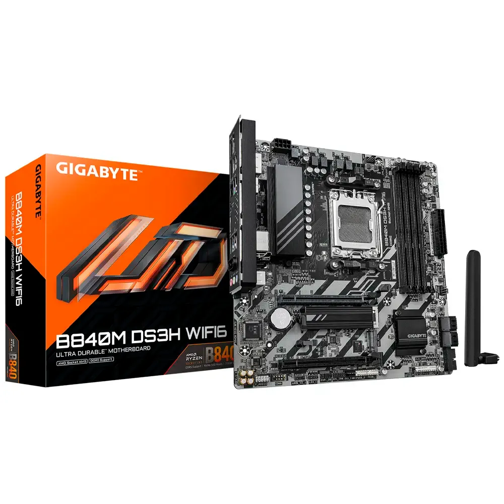 Motherboard Micro-ATX Gigabyte B840M DS3H WiFi6 SktAM5