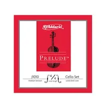 Jogo Cordas Violoncelo 4/4 D'Addario Prelude J1010 Medium Tension