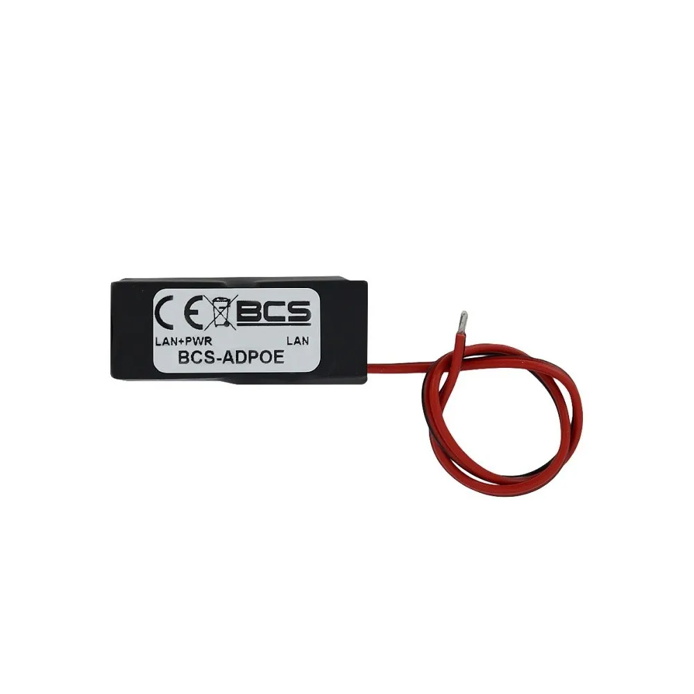 Adaptador PoE BCS BCS-ADPOE 10/100Mbps com Fonte de BCS-ADPOE