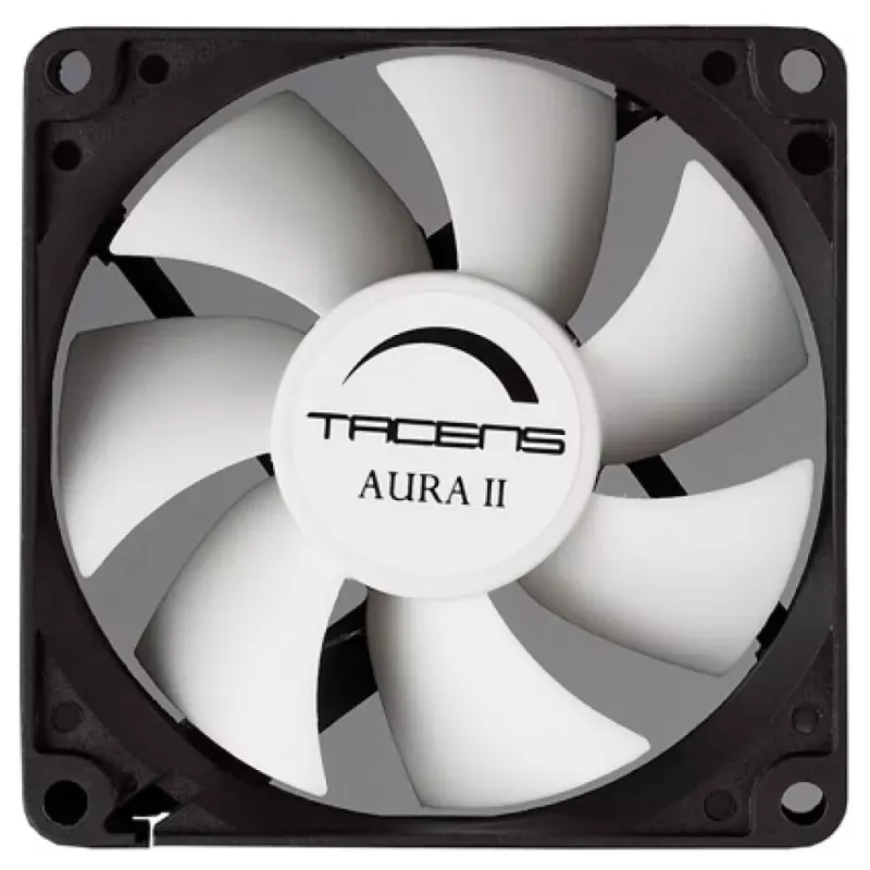 TACENS AURA II 8CM 10DBA FLUXUS II BEARING ANTIVIBRATION