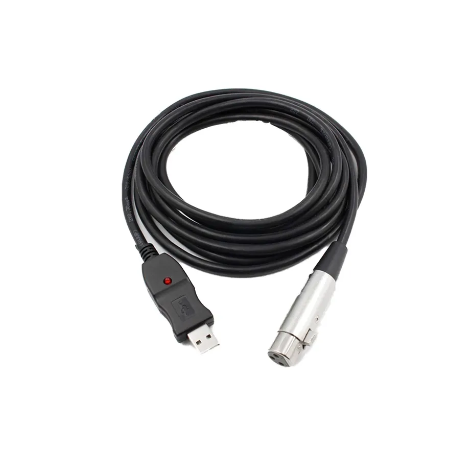 Cabo Microfone PowerStudio UTX 100 3mt USB/XLR F