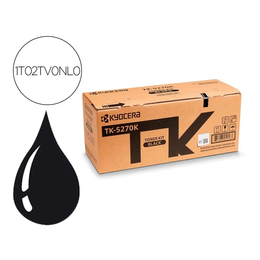 Toner Kyocera TK 5270K Preto Original