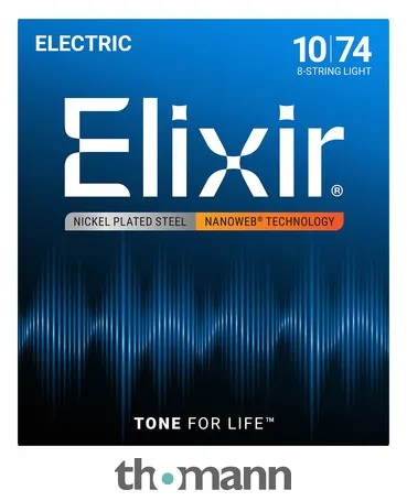 Elixir Nanoweb 12062 8-String Light